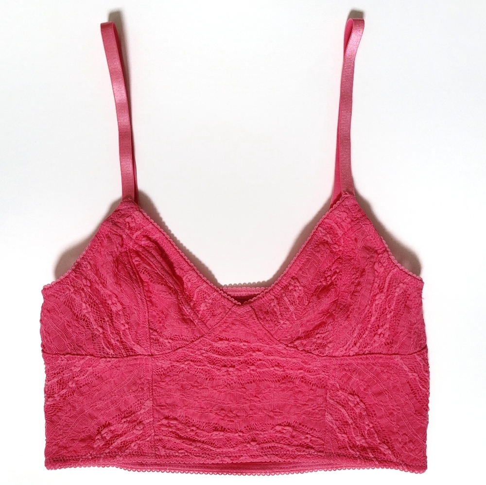 Free People Lace Cropped Bralette S